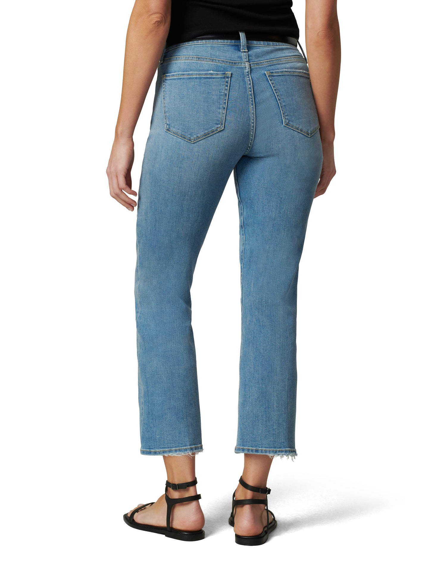 THE CALLIE CROPPED BOOTCUT W RAZOR HEM