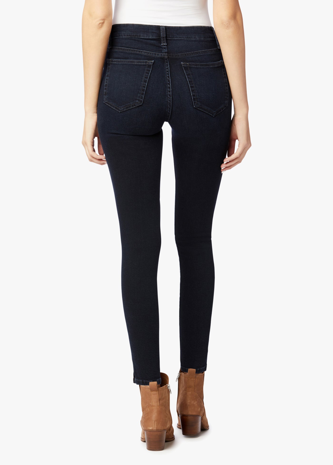 MID RISE SKINNY ANKLE CLEAN W/ VENT