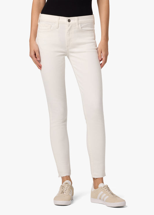 MID RISE SKINNY ANKLE W/ CUT