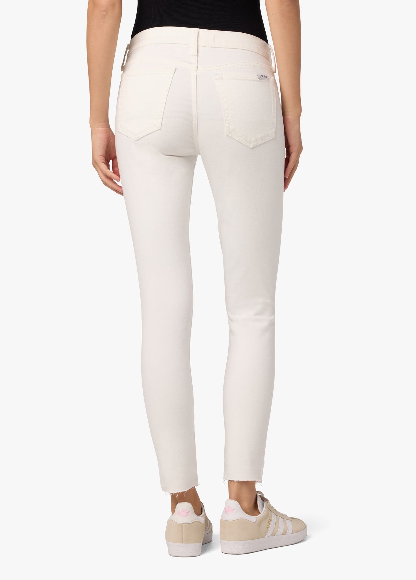 MID RISE SKINNY ANKLE W/ CUT