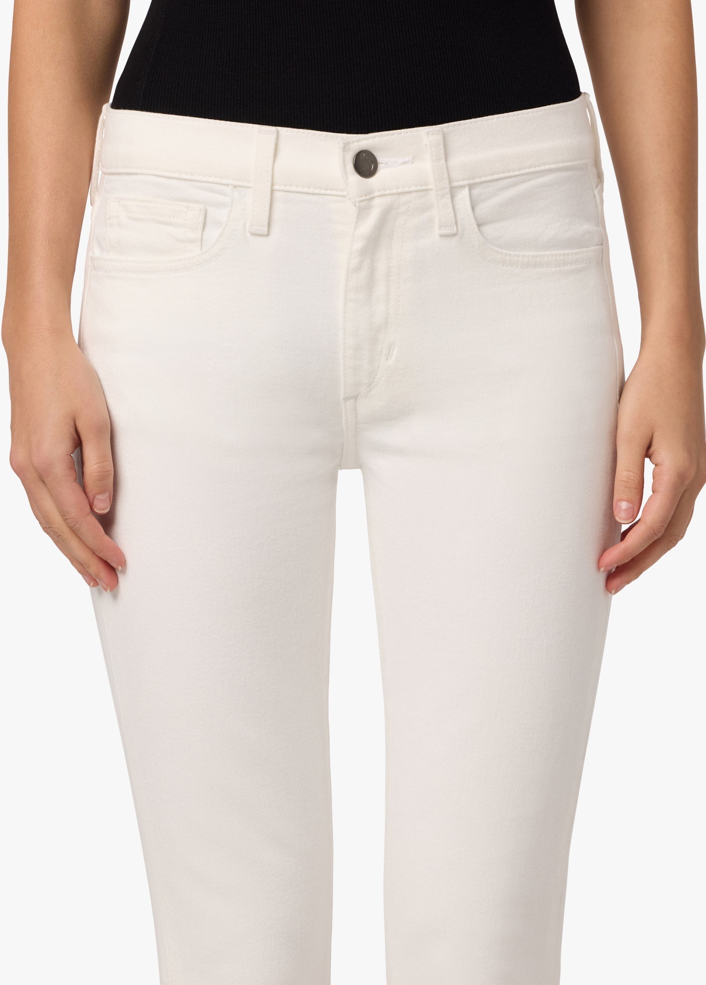MID RISE SKINNY ANKLE W/ CUT