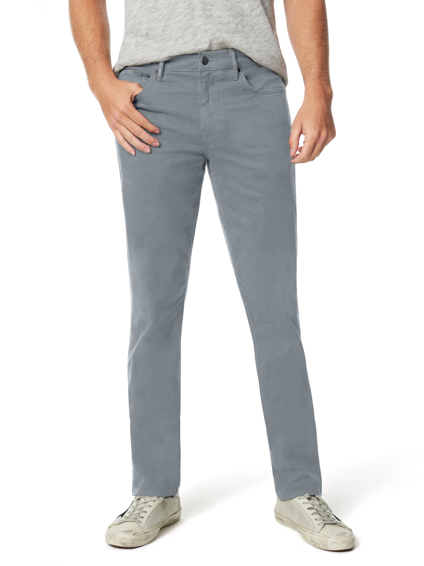 WASHED FRENCH TERRY SLIM