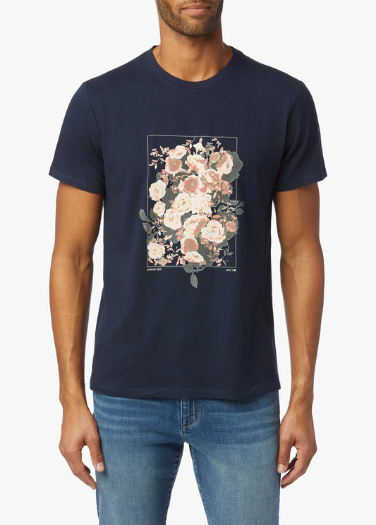 MEN'S T-SHIRT WITH FLOWER - JOE´S JEANS