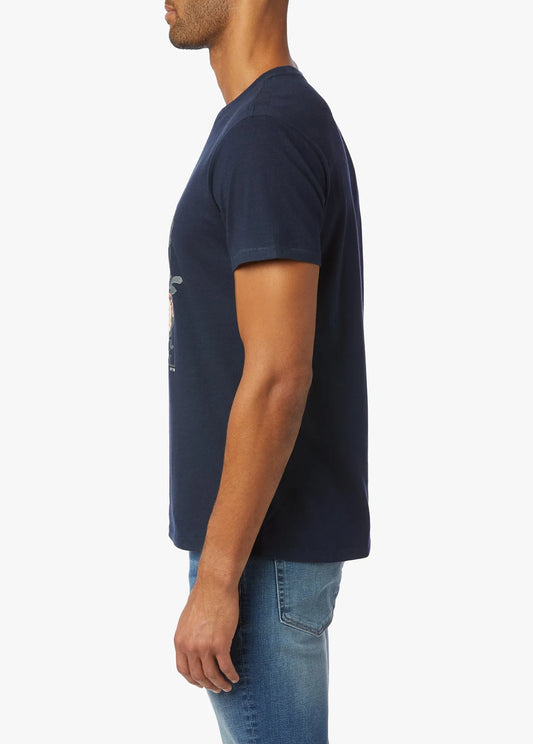 MEN'S T-SHIRT WITH FLOWER - JOE´S JEANS