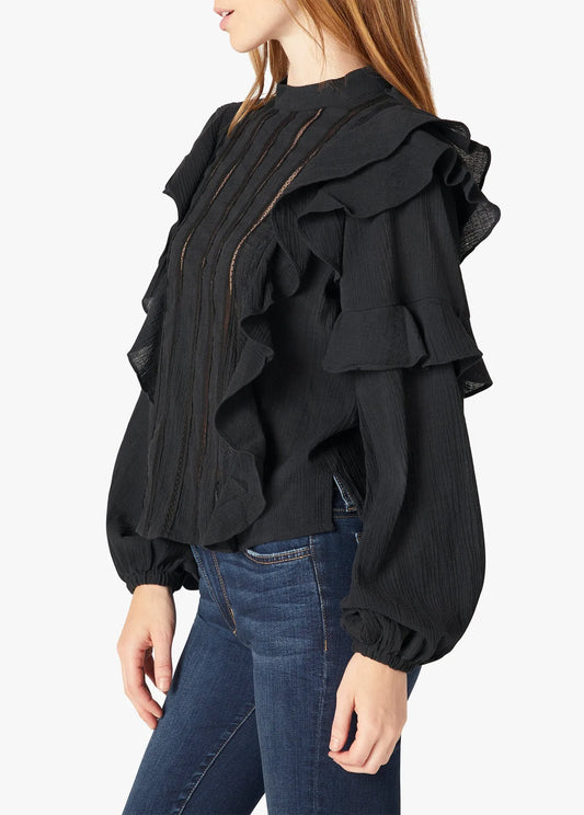 BREE FRILL & LACE PEASANT L/S SHIRT - JOE´S JEANS