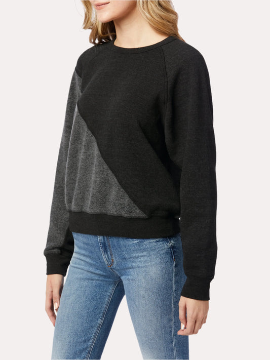 CONTRAST TWISTED RAGLAN SLV SWEATSHIRT - JOE´S JEANS