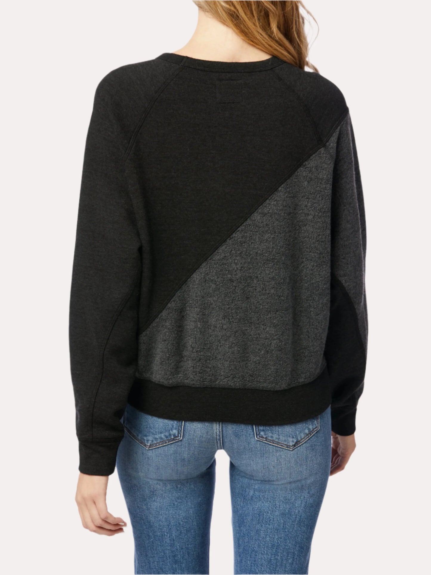 CONTRAST TWISTED RAGLAN SLV SWEATSHIRT - JOE´S JEANS