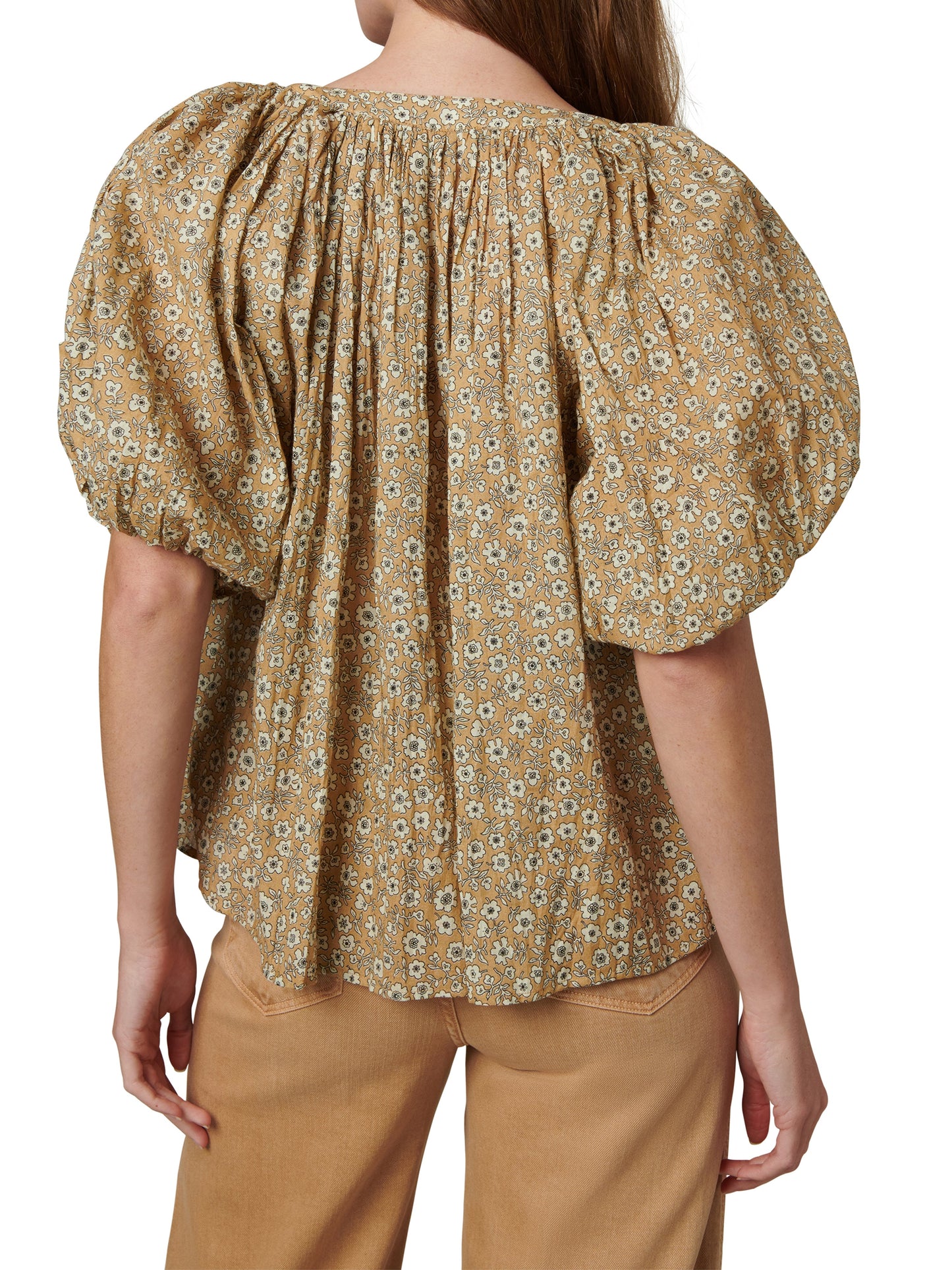 THE INDIRA FLORAL BLOUSE
