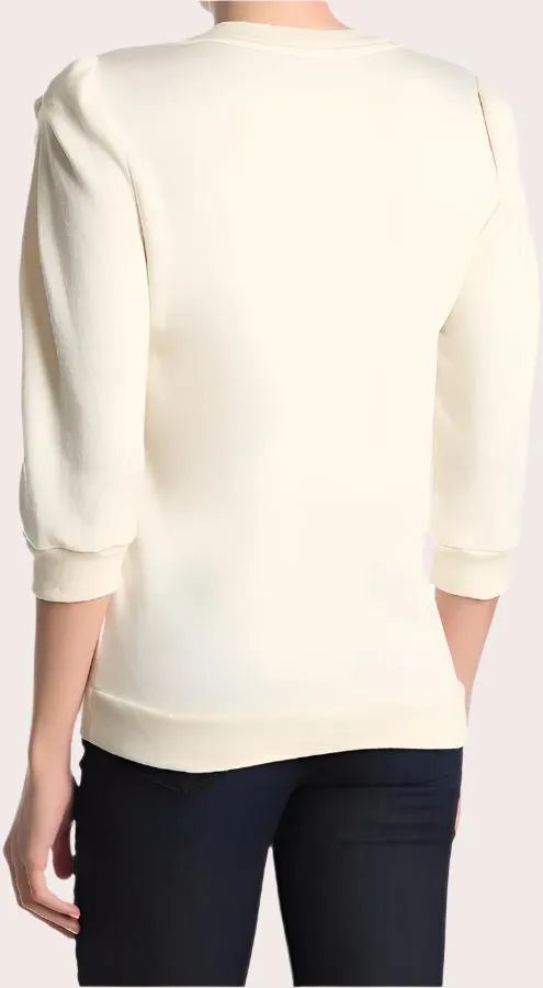 FOLDED PUFF SLEEVE SWEATSHIRT - JOE´S JEANS