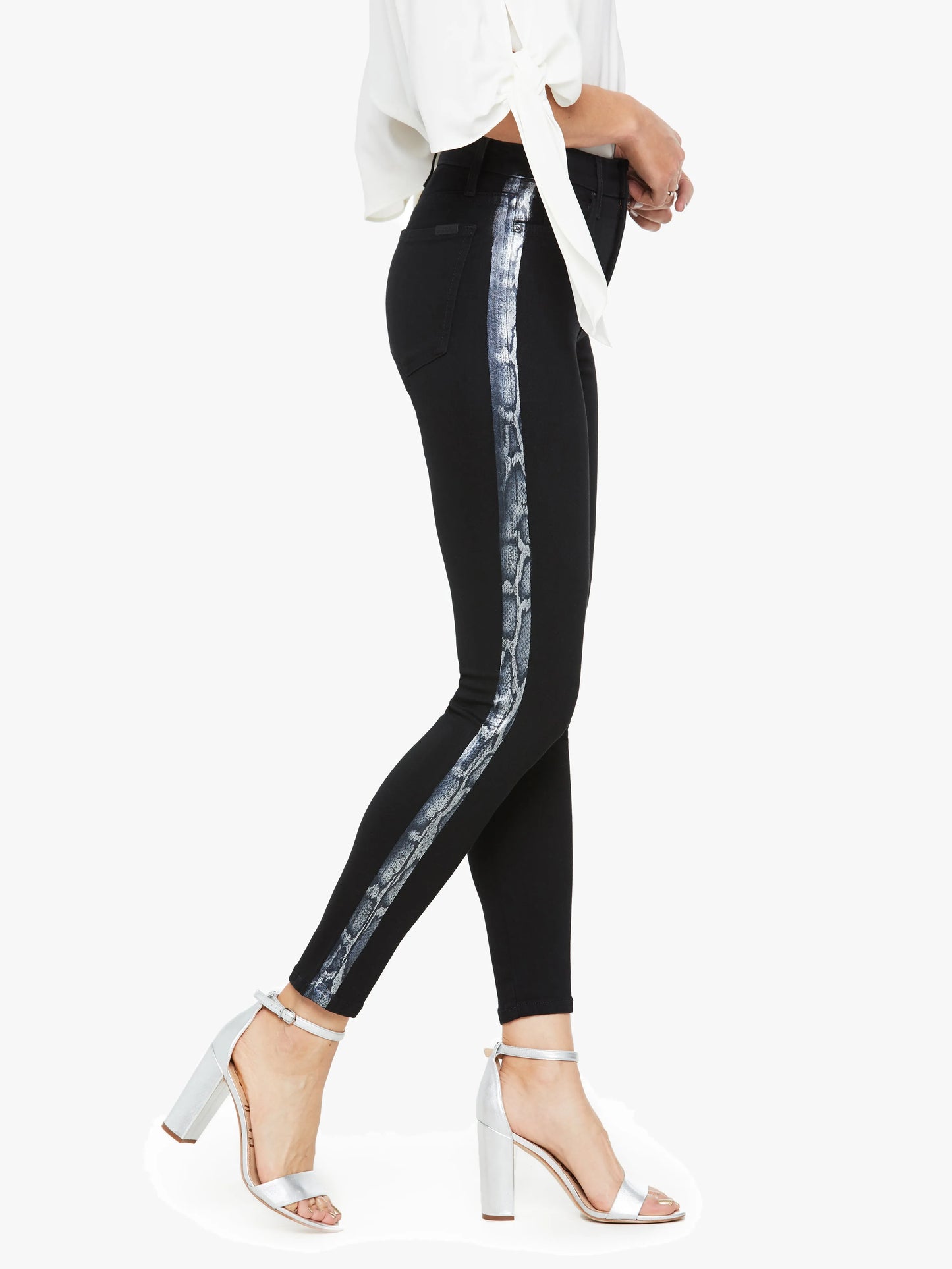 THE CHARLIE ANKLE COBRA SIDE STRIPE - JOE´S JEANS