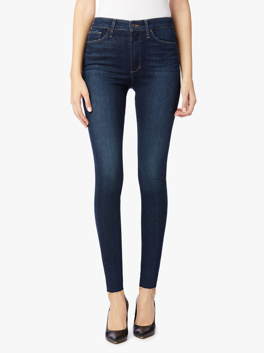 HIGH RISE SKINNY ANKLE W/ CUT