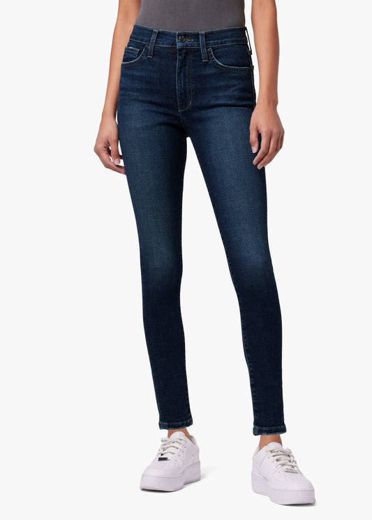 HIGH RISE SKINNY ANKLE W/ H. GRIND HEM