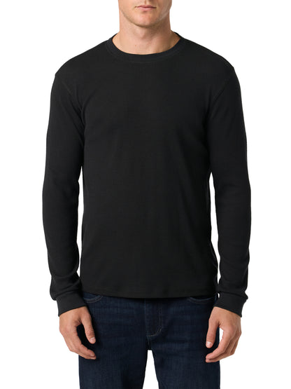 L/S WAFFLE CREWNECK