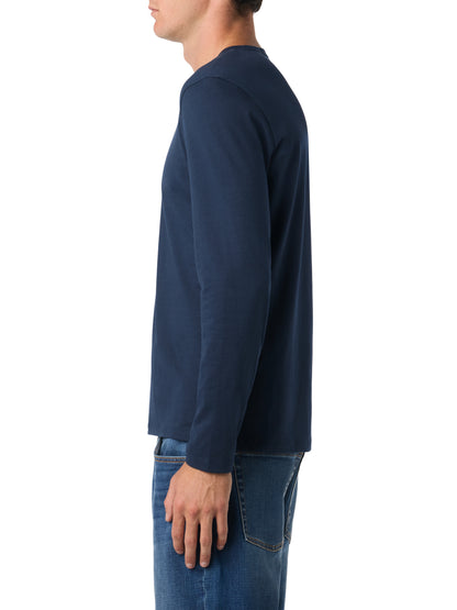 L/S HENLEY TEE