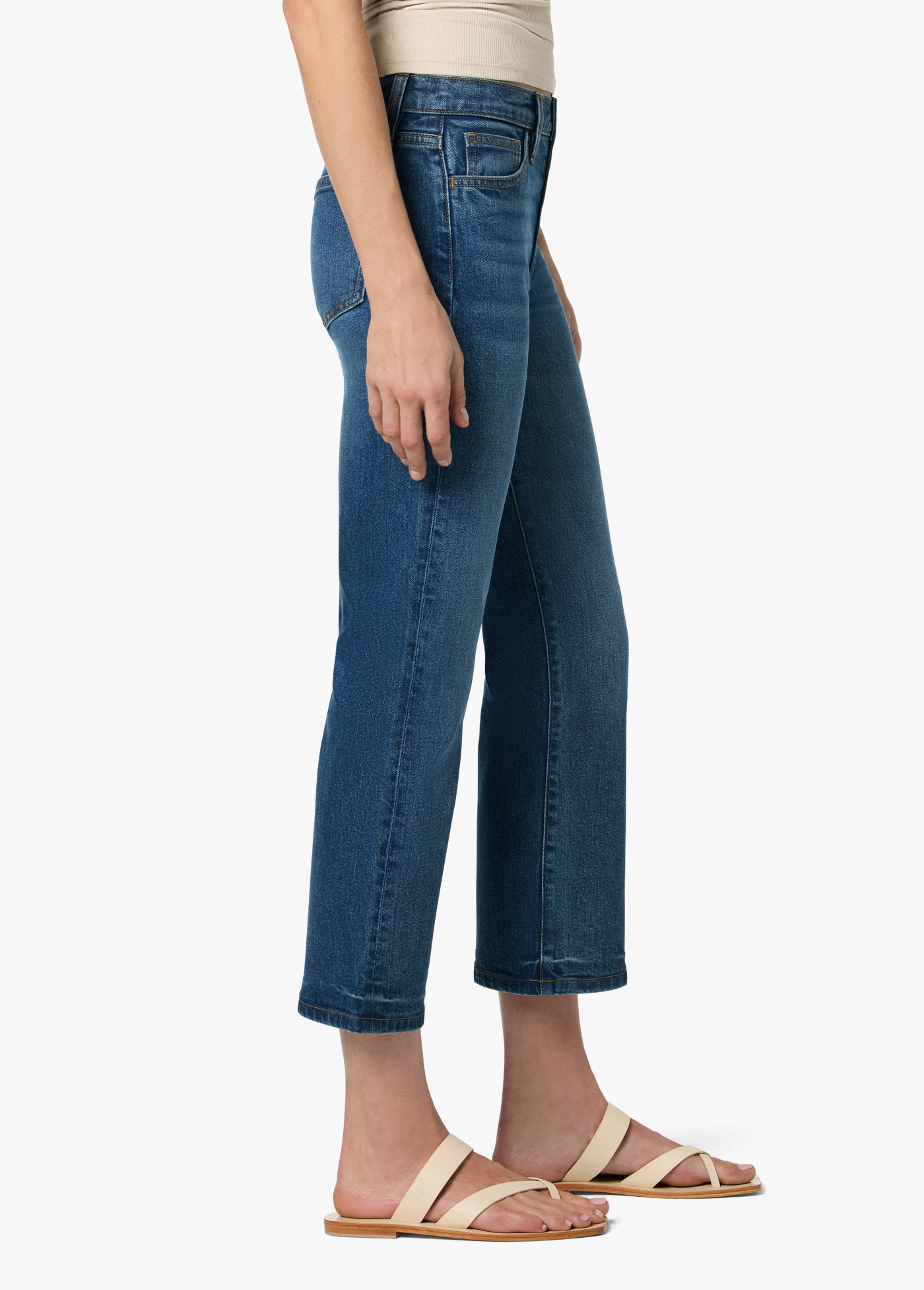 HIGH RISE CROP BOOTCUT + RELEASED HEM