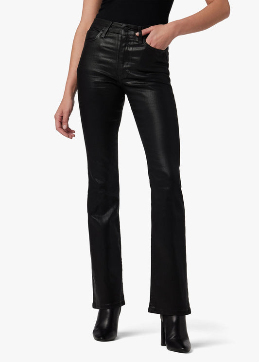 COATED HIGH RISE BOOT CUT