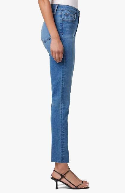 HIGH RISE SKINNY ANKLE W/ CUT HEM