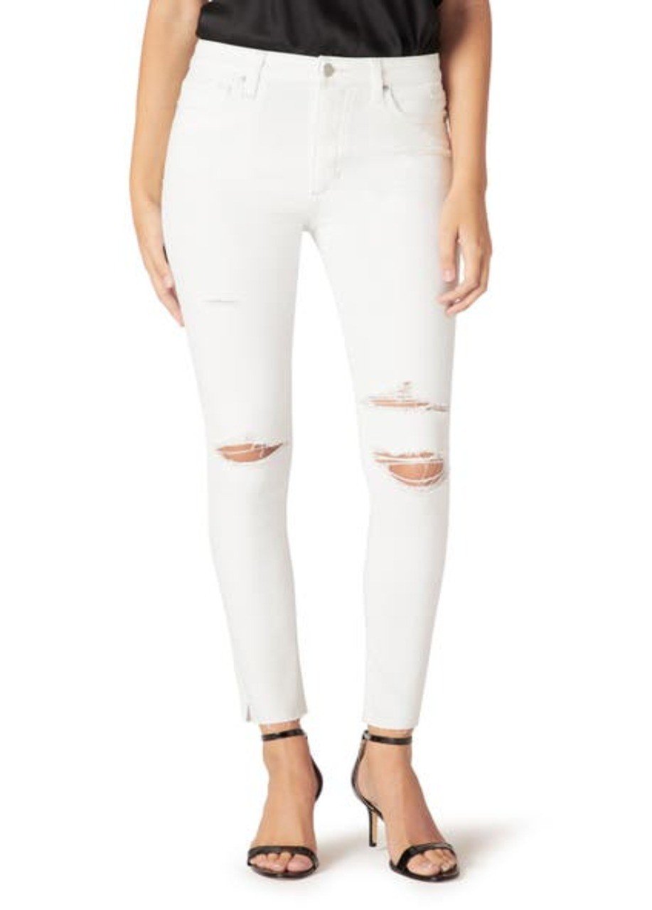 HIGH RISE SKINNY ANKLE CUT W/ SIDE VENT