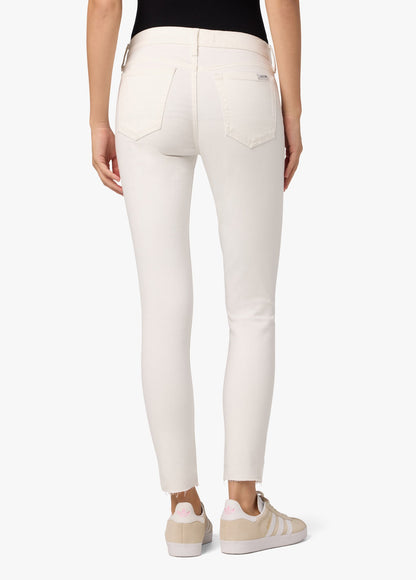 MID RISE SKINNY ANKLE W/ CUT