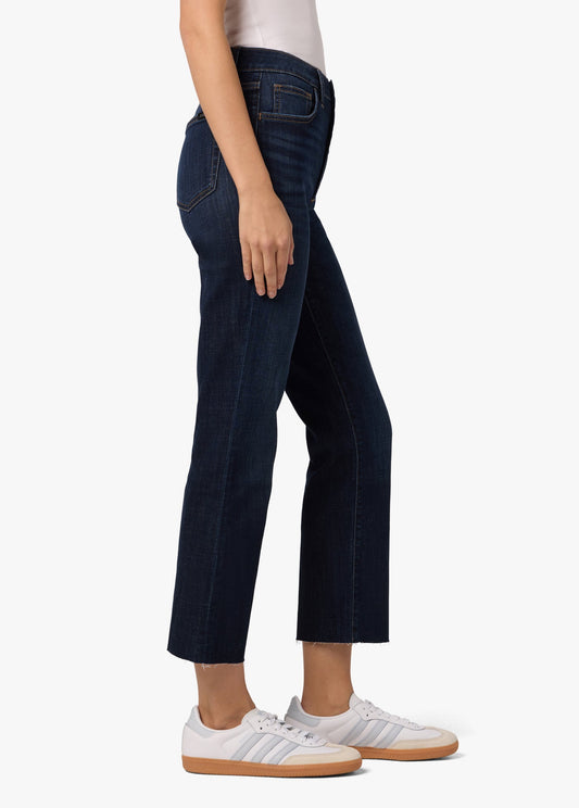 HIGH RISE CROP BOOT + CUT HEM