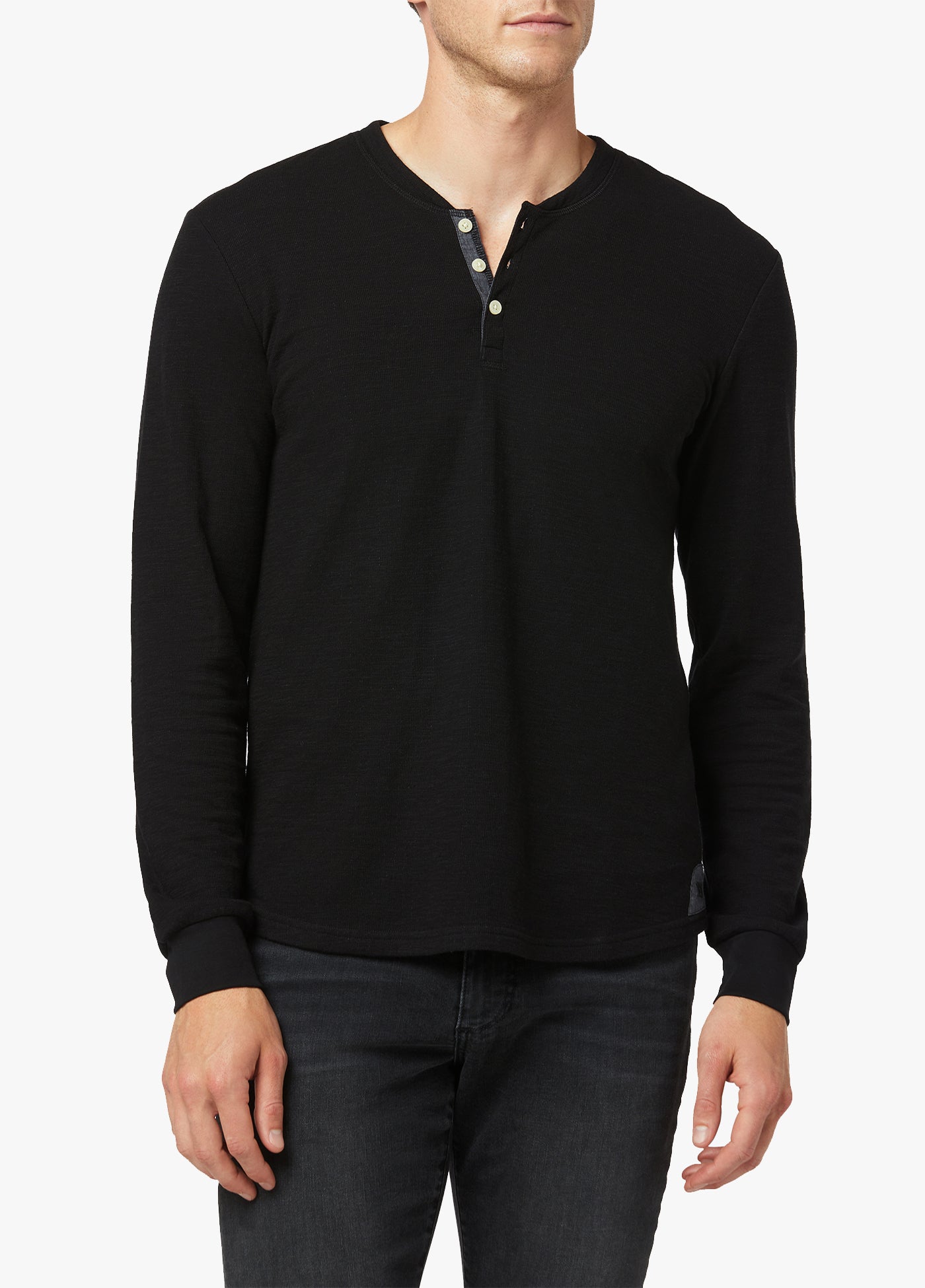 DWIGHT DOUBLE-FACE HENLEY