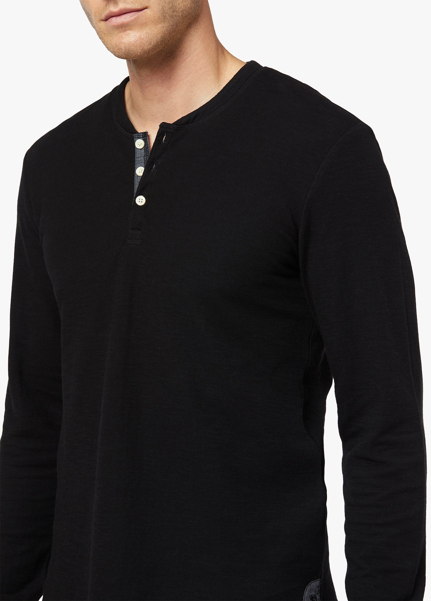 DWIGHT DOUBLE-FACE HENLEY