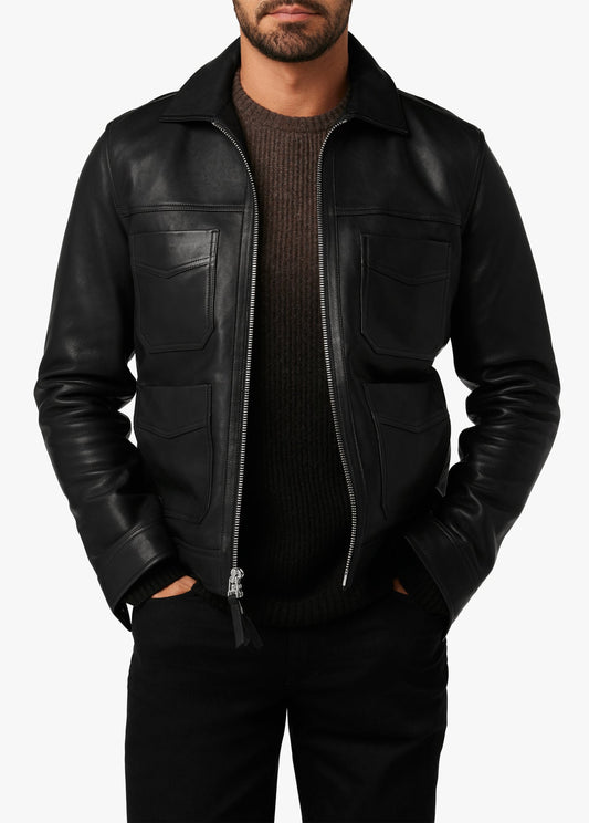 ELLIS LEATHER JACKET - JOE´S JEANS