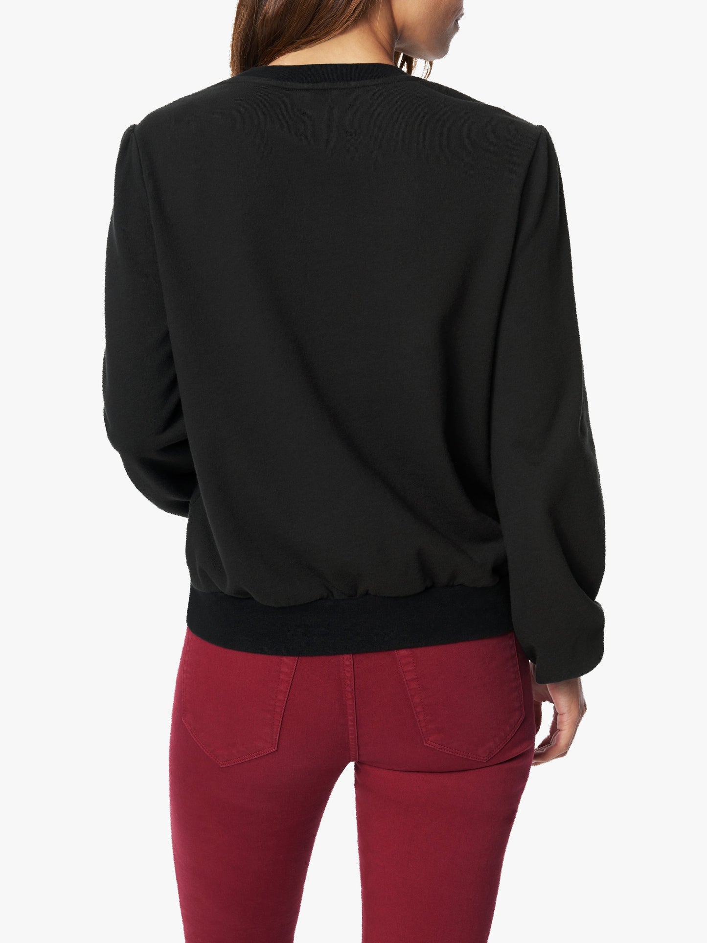 THE LONG BOUFFANT SLEEVE SWEATSHIRT