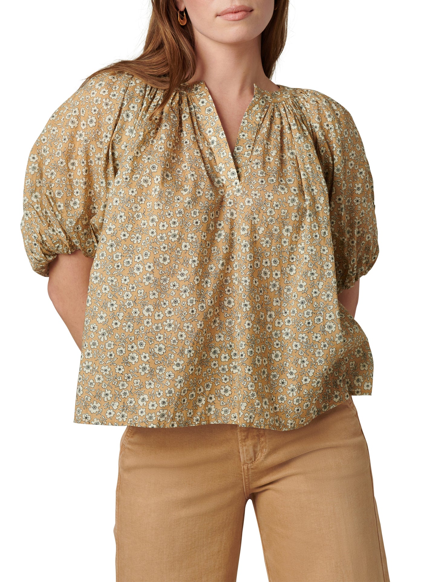THE INDIRA FLORAL BLOUSE