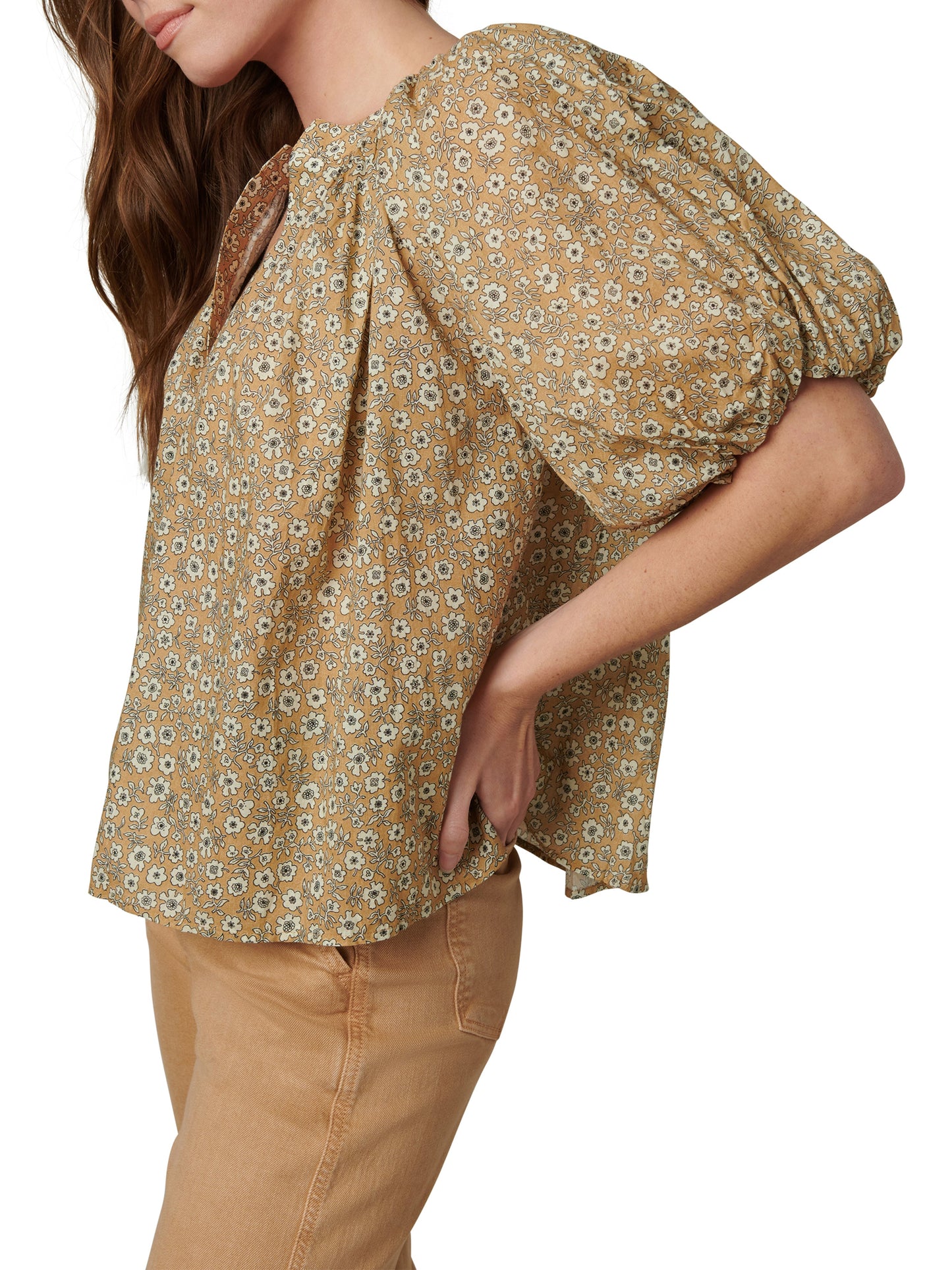 THE INDIRA FLORAL BLOUSE