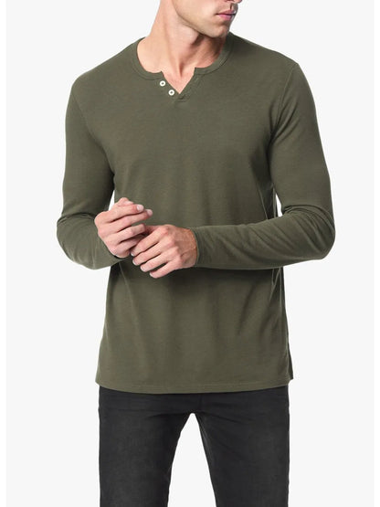 wintz henley luxe solid jersey - JOE´S JEANS