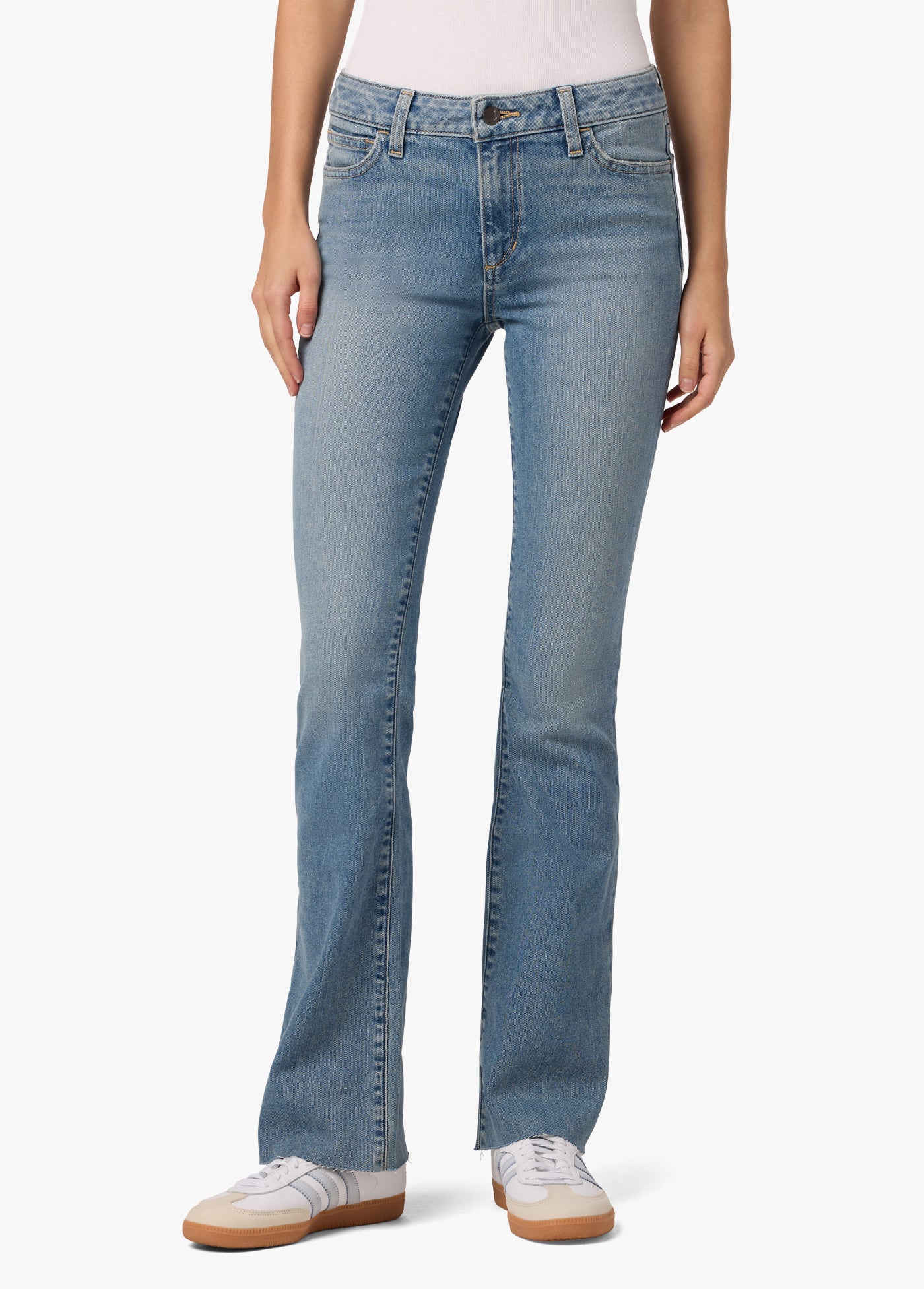 MID RISE BOOT + CUT HEM
