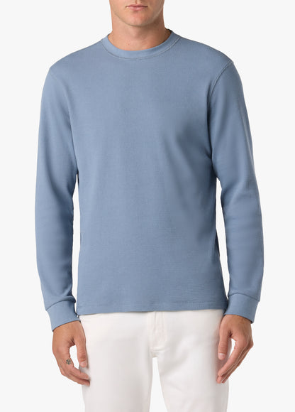 L/S WAFFLE CREWNECK