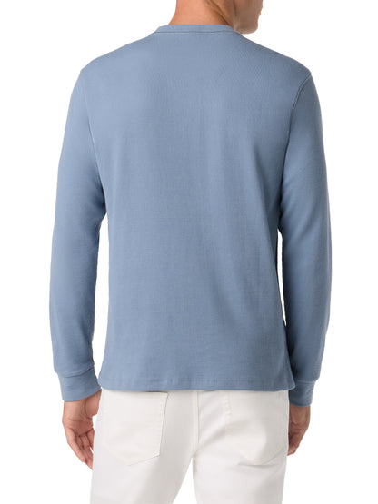 L/S WAFFLE CREWNECK