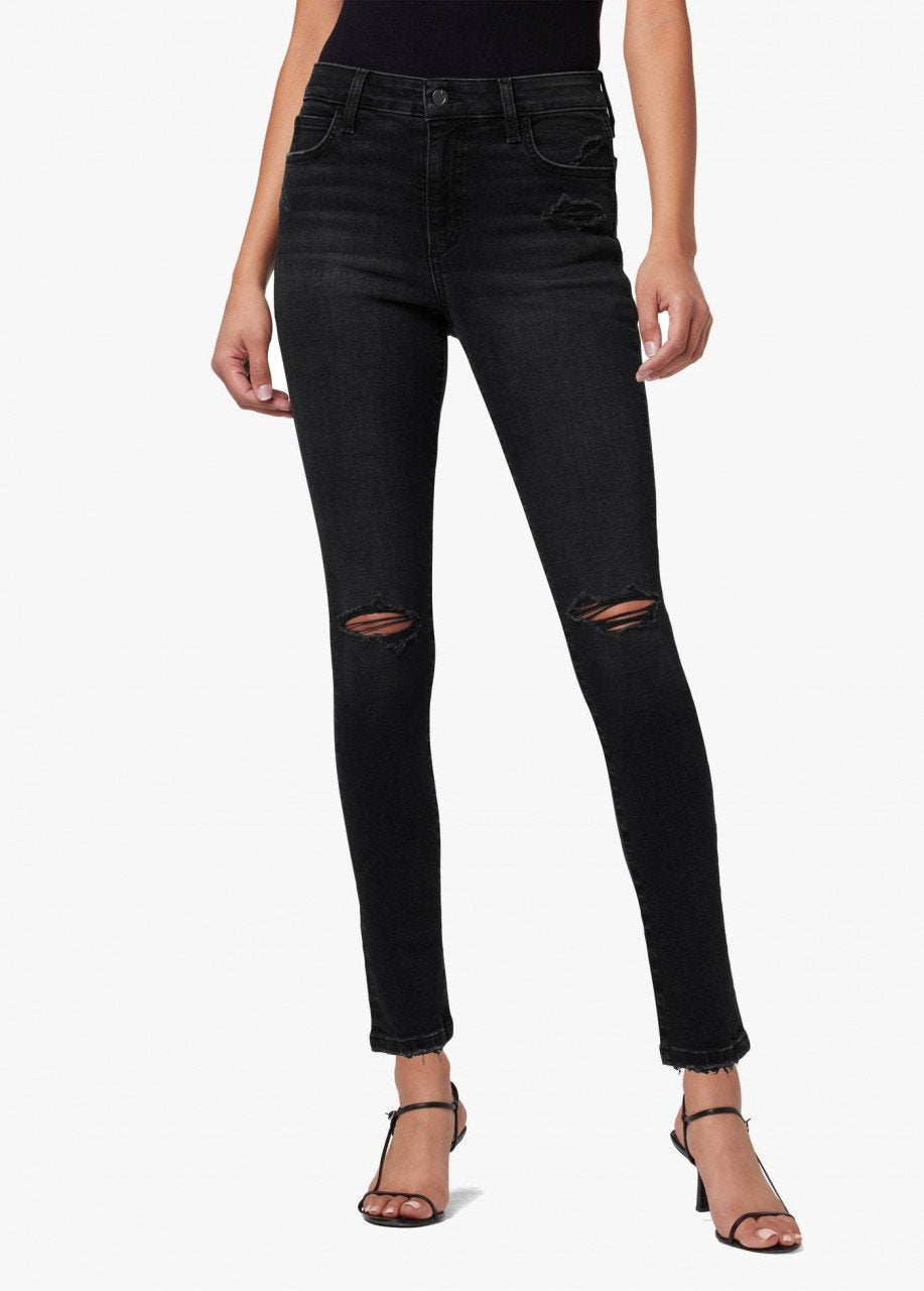 HIGH RISE CURVY SKINNY ANKLE W/ DEST