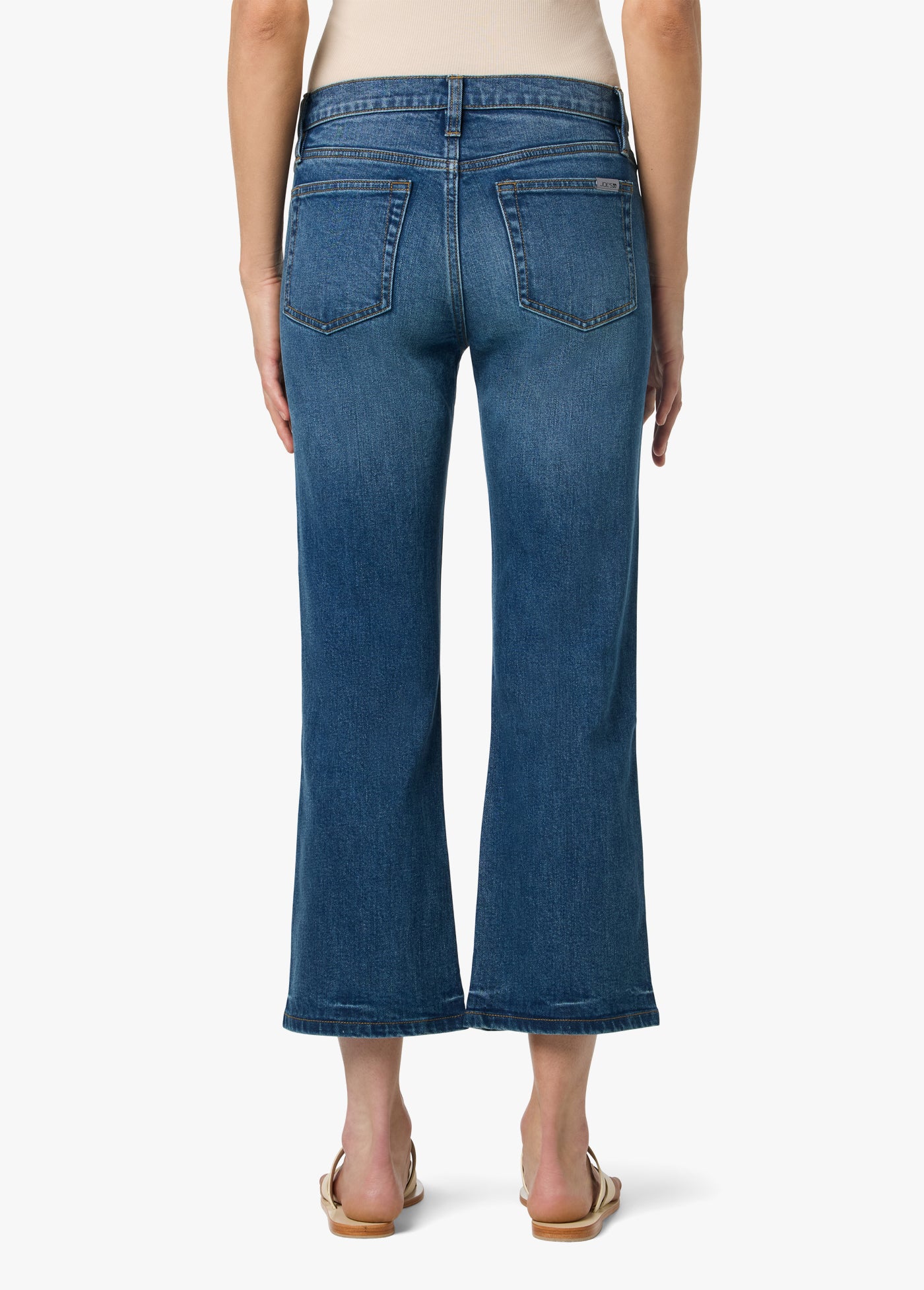 HIGH RISE CROP BOOTCUT + RELEASED HEM